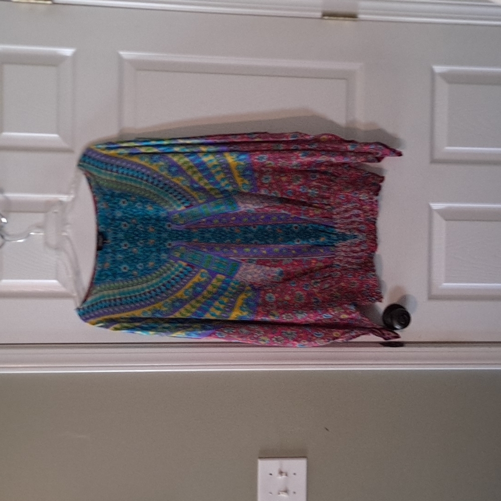 Flowy silk top